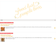 Tablet Screenshot of foodlustpeoplelove.com